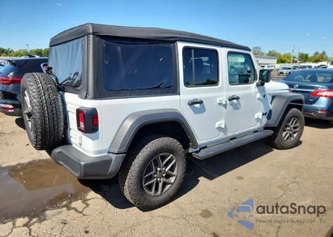 2025 Jeep Wrangler Sport from USA, damaged, VIN 1C4PJXDN3SW552702